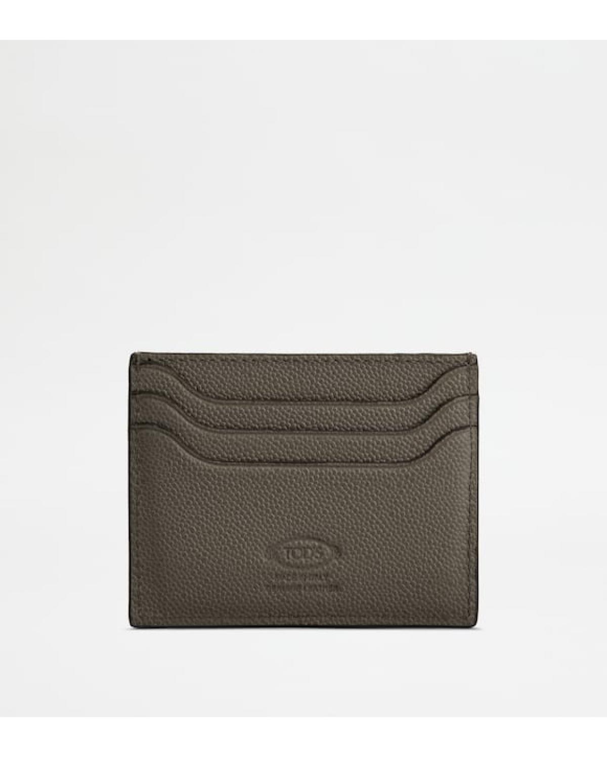 PORTE CARTES TOD'S  413 GRIS
