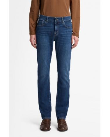 JEAN 7 ALL FOR MANKIND SLIMMY MIRROR DENIM BLEU