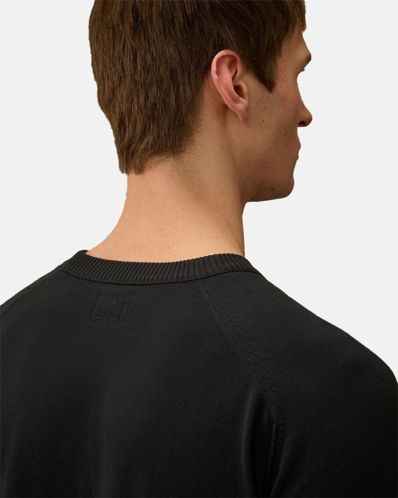 MAILLE COL ROND MKN105A 888 CREPE COTON MARINE