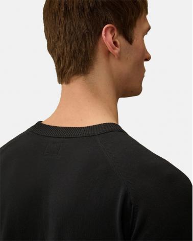 MAILLE COL ROND MKN105A 888 CREPE COTON MARINE