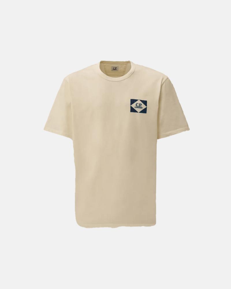 TEE SHIRT CP.COMPANY TS267A 103 BLANC