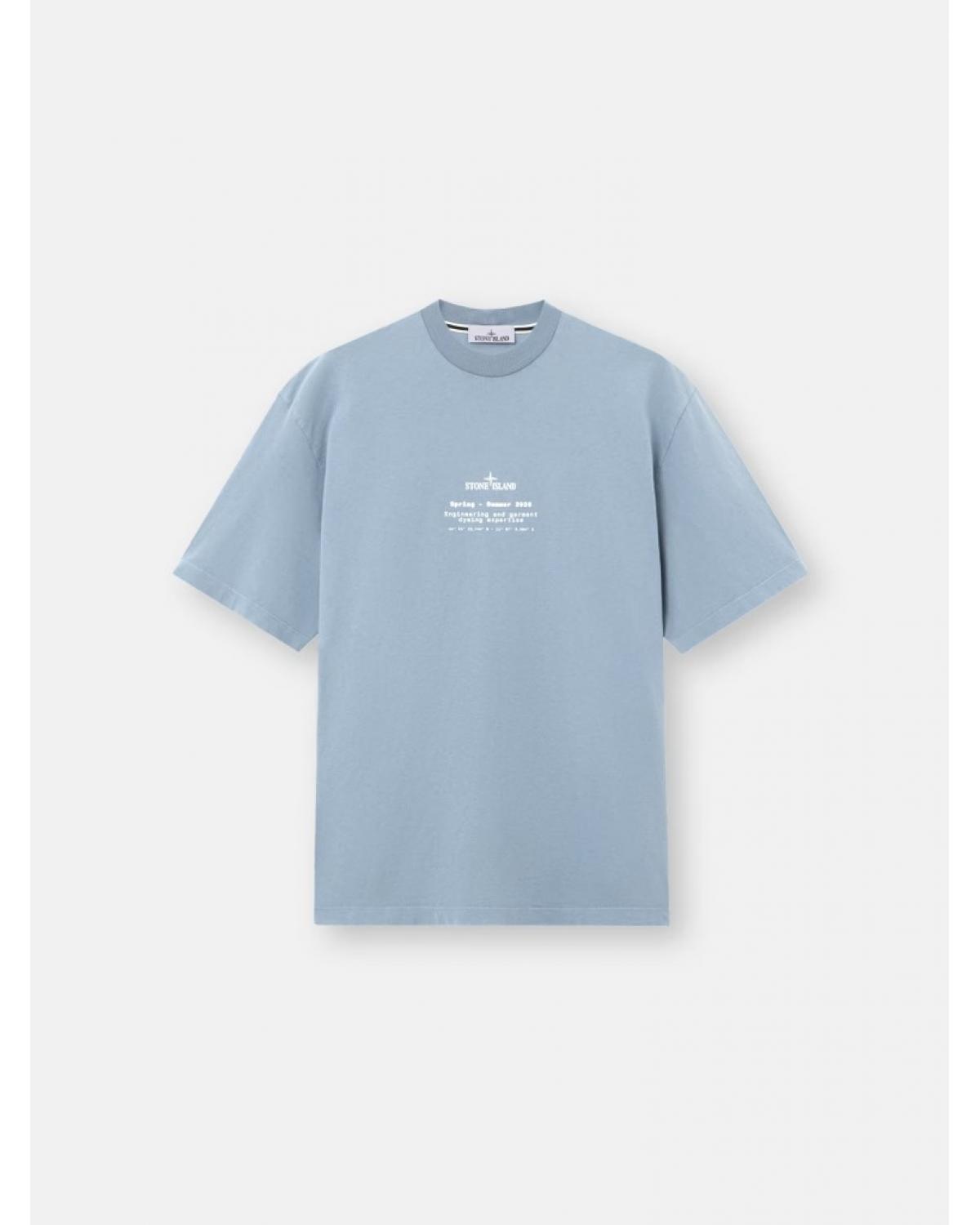 TEE SHIRT STONE ISLAND 21000  S085 0024 BLEU