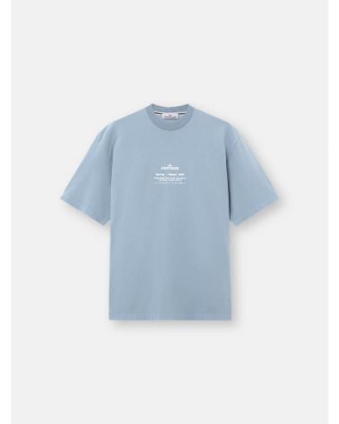 TEE SHIRT STONE ISLAND 21000  S085 0024 BLEU