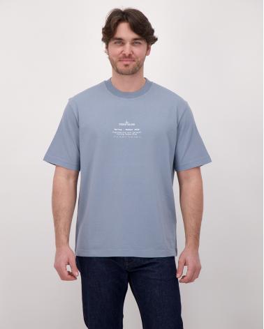 TEE SHIRT STONE ISLAND 21000  S085 0024 BLEU