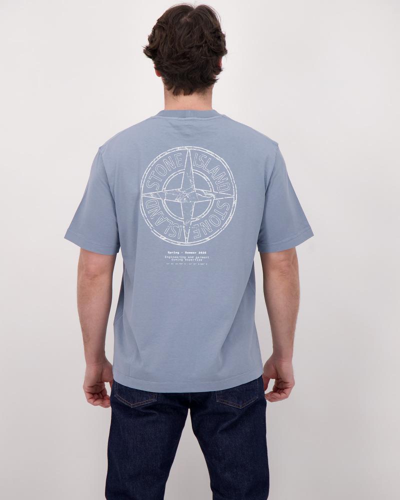 TEE SHIRT STONE ISLAND 21000  S085 0024 BLEU