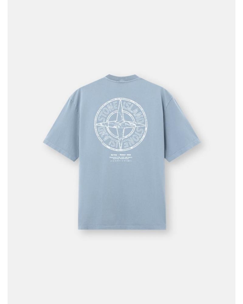 TEE SHIRT STONE ISLAND 21000  S085 0024 BLEU