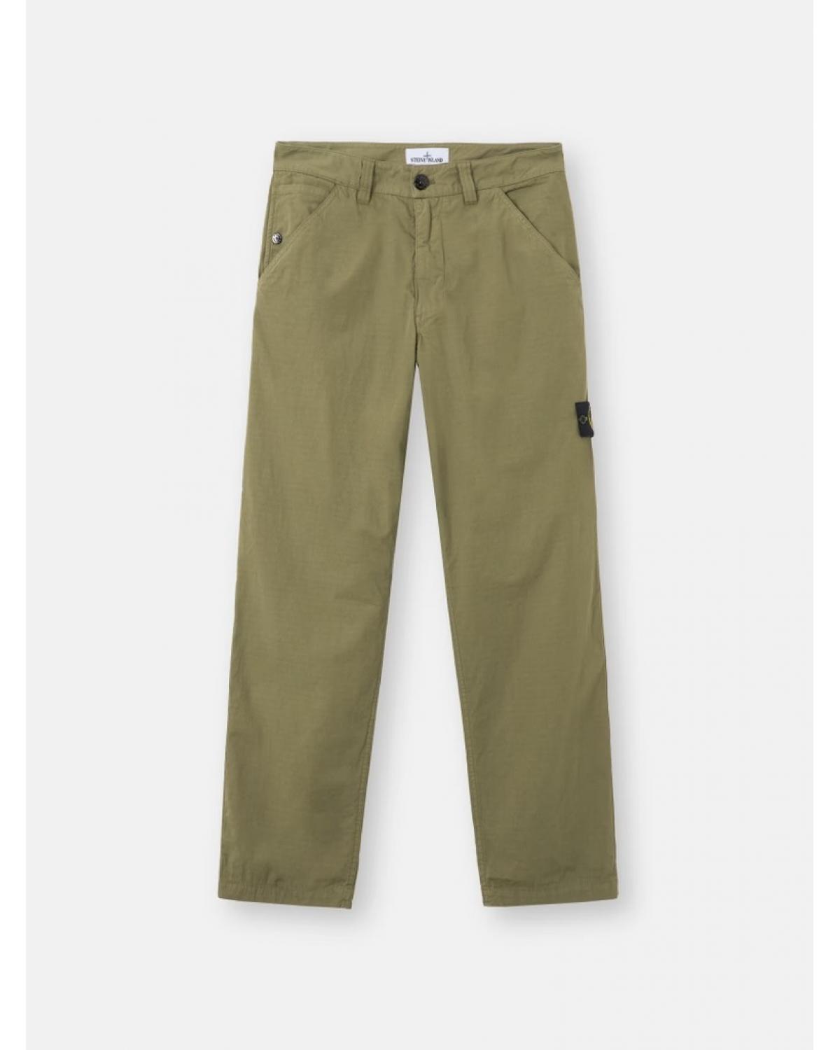 PANTALON STONE ISLAND RELAX 3100008 005G VERT MILITAIRE