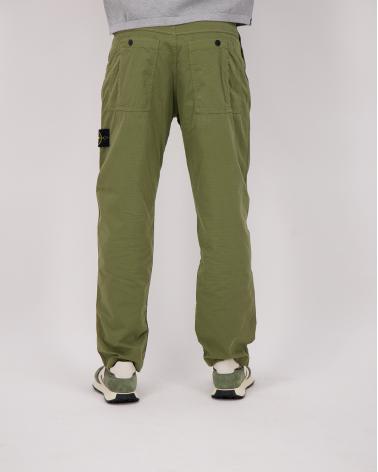PANTALON STONE ISLAND RELAX 3100008 005G VERT MILITAIRE