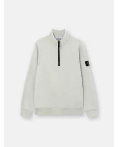 SWEAT  STONE ISLAND POLO DEMI ZIP 6100070 0055 VERT 