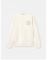 SWEAT STONE ISLAND  61000-01 0093 IMPRIME Outline Compass IVOIRE