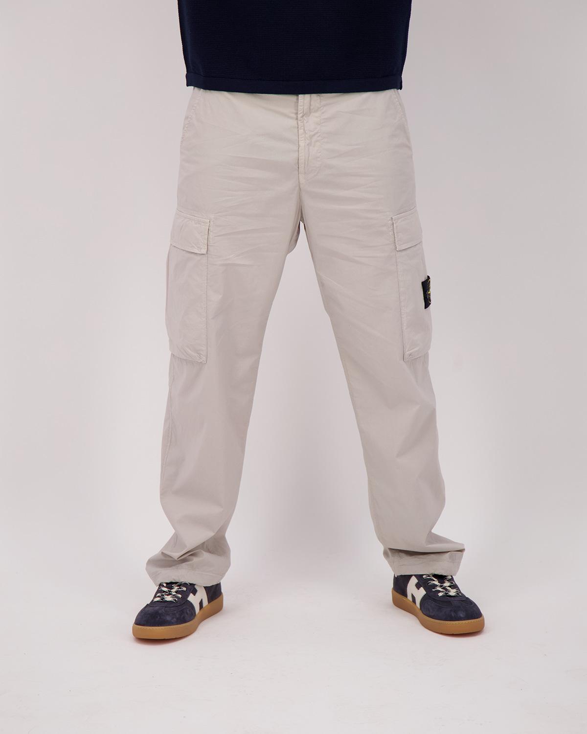 PANTALON STONE ISLAND 3100043 0061 GRIS CLAIR