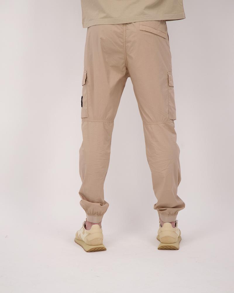 PANTALON STONE ISLAND3100031 009A  STRETCH COTTON TELA 'PARACADUTE' BEIGE