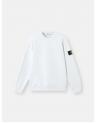 SWEAT STONE ISLAND 6100060 0041 ORGANIC COTTON FLEECE  610051 CIEL