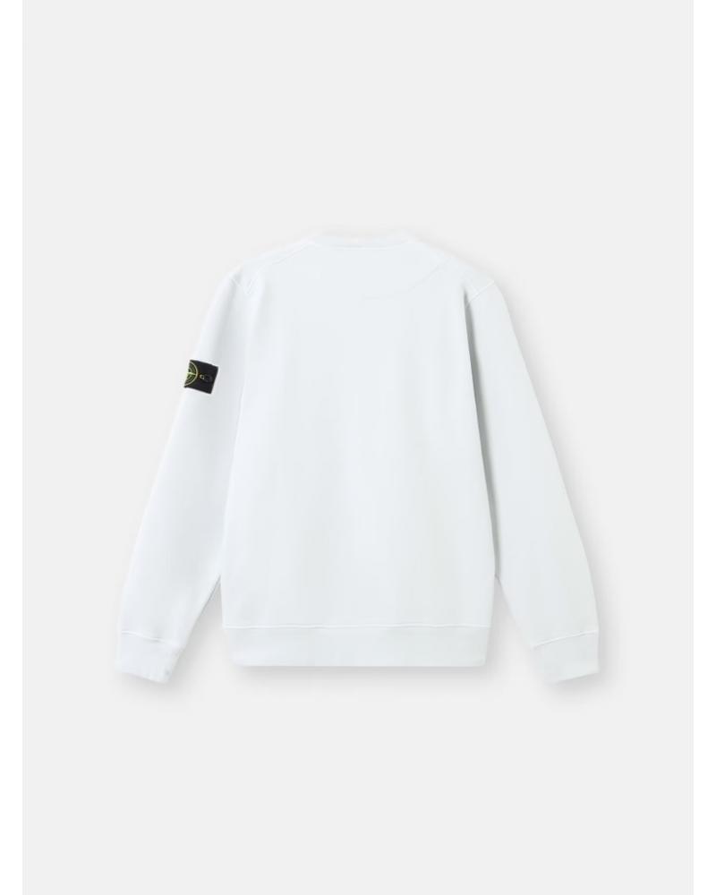 SWEAT STONE ISLAND 6100060 0041 ORGANIC COTTON FLEECE  610051 CIEL