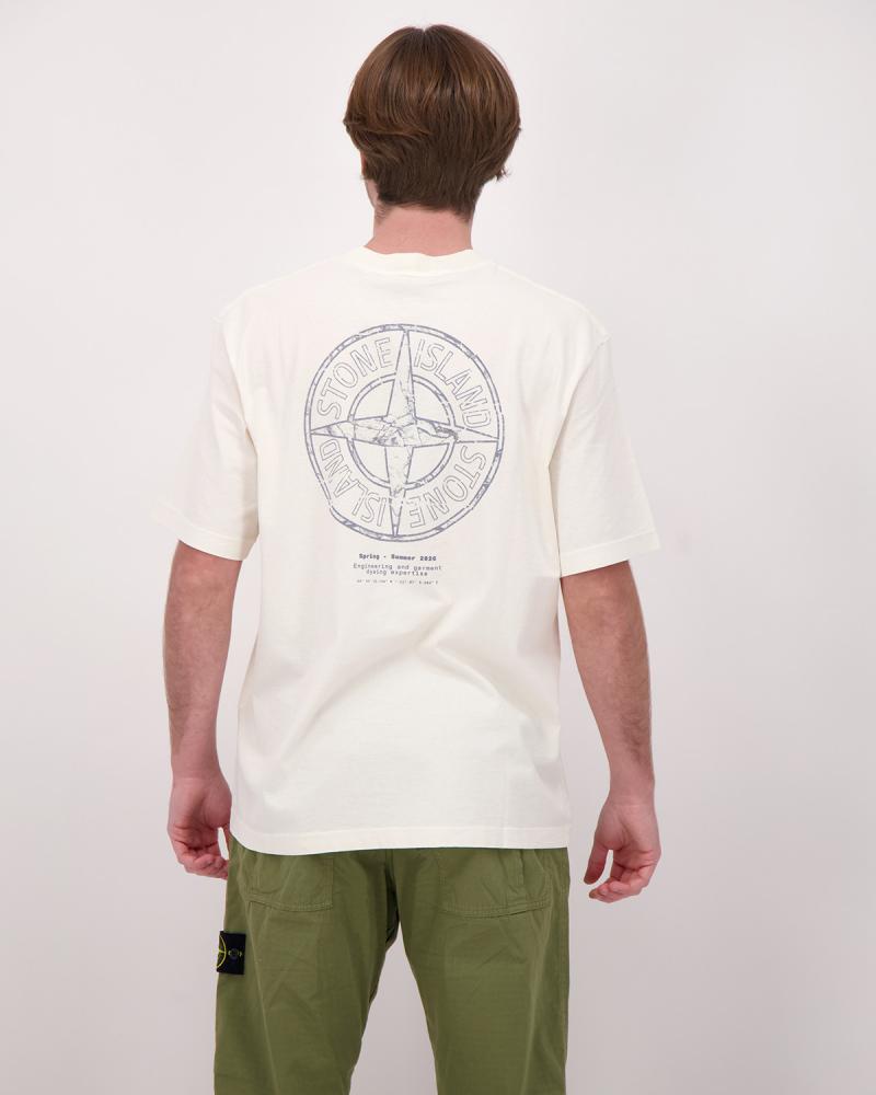 TEE SHIRT STONE ISLAND 210000 S085 0093 IVOIRE