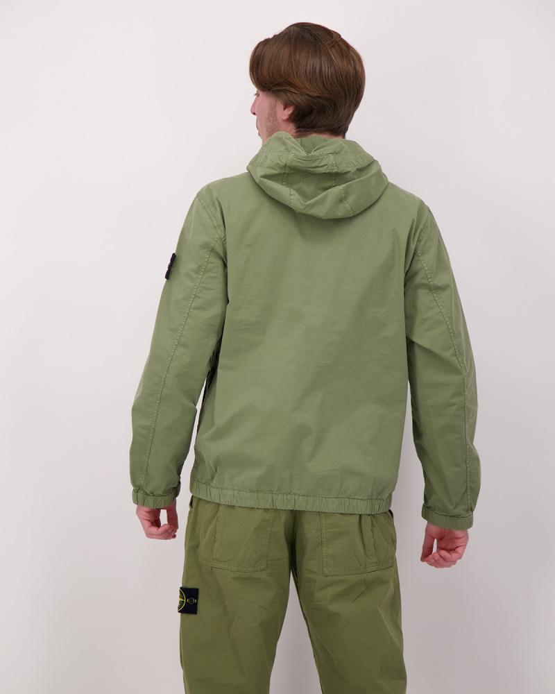 JACKET STONE ISLAND 4100077 005G VERT MILITAIRE