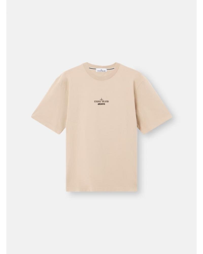 TEE SHIRT STONE ISLAND 2100023 S091 009A BEIGE