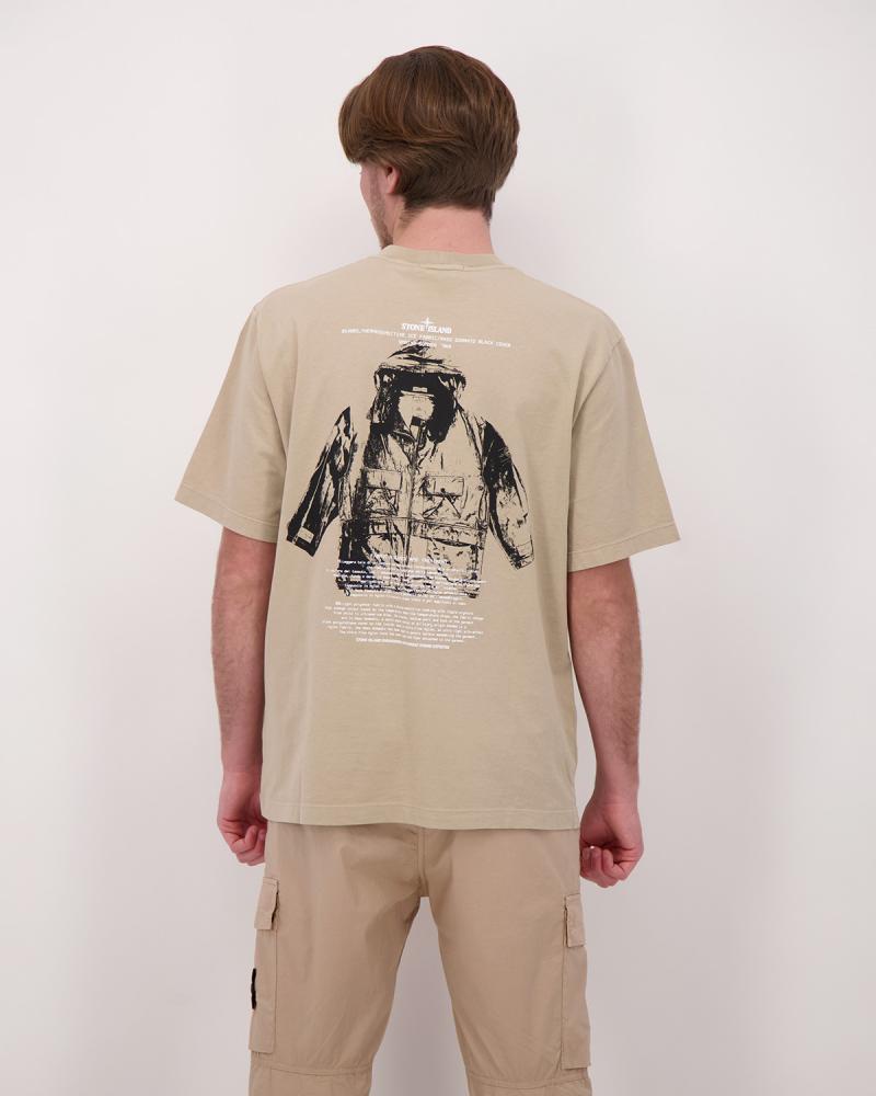TEE SHIRT STONE ISLAND 2100023 S091 009A BEIGE