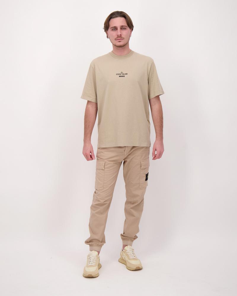 TEE SHIRT STONE ISLAND 2100023 S091 009A BEIGE