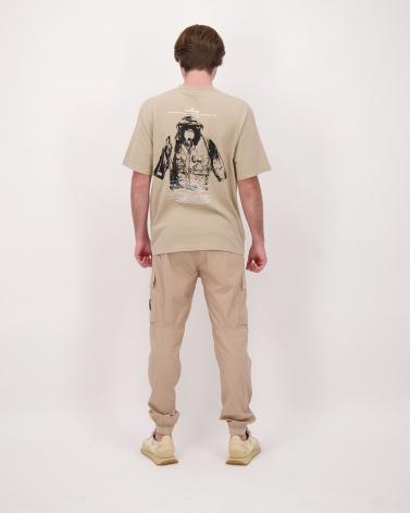 TEE SHIRT STONE ISLAND 2100023 S091 009A BEIGE