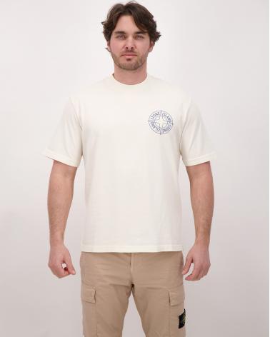 TEE SHIRT STONE ISLAND 2100001  S0284 0093 IVOIRE
