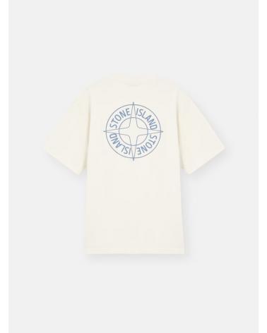 TEE SHIRT STONE ISLAND 2100001  S0284 0093 IVOIRE