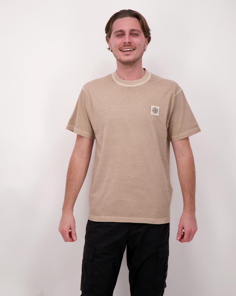 TEE SHIRT STONE ISLAND 2100026 019A DESERT BEIGE