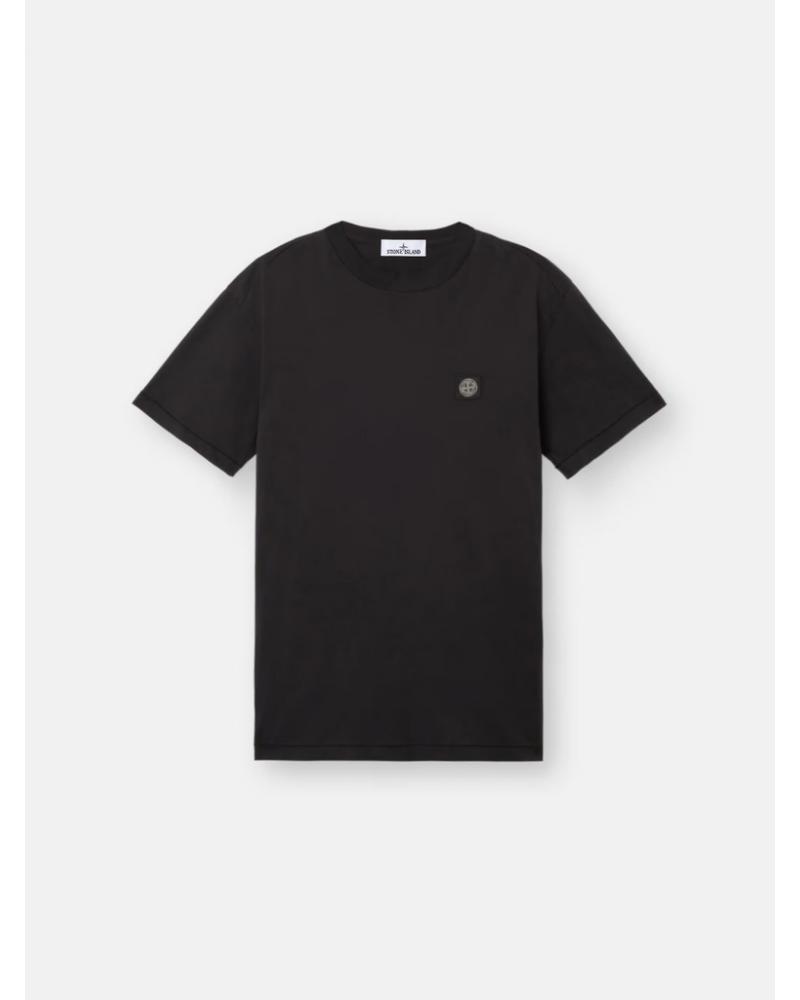 TEE SHIRT STONE ISLAND JERSEY COTON 2100027 0029 NOIR