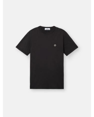 TEE SHIRT STONE ISLAND JERSEY COTON 2100027 0029 NOIR