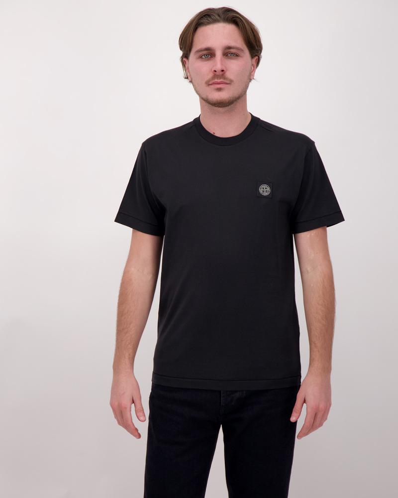 TEE SHIRT STONE ISLAND JERSEY COTON 2100027 0029 NOIR