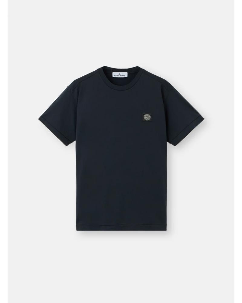 TEE SHIRT STONE ISLAND JERSEY COTON 2100027 0020MARINE