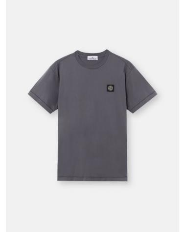 TEE SHIRT STONE ISLAND JERSEY COTON 2100027 002D BLUE GREY  GRIS