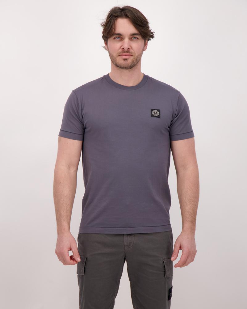 TEE SHIRT STONE ISLAND JERSEY COTON 2100027 002D BLUE GREY  GRIS