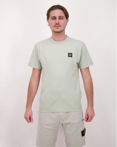 TEE SHIRT STONE ISLAND JERSEY COTON 2100027 0055 VERT