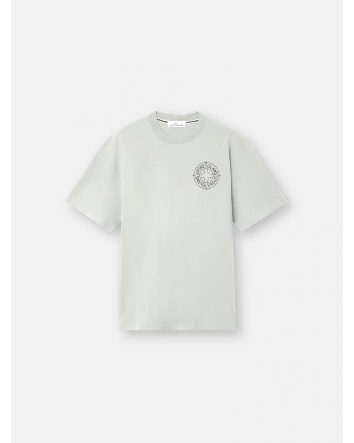 TEE SHIRT STONE ISLAND 21000   S0284 0055 VERT