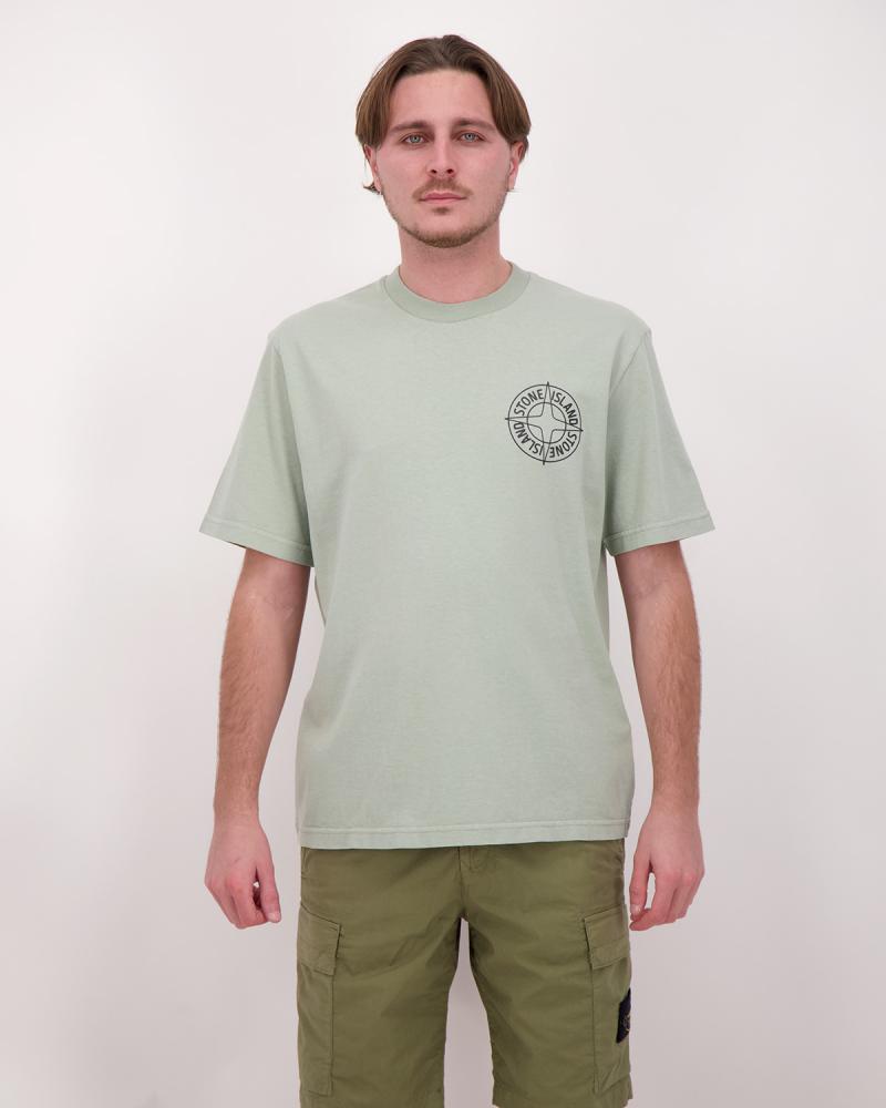 TEE SHIRT STONE ISLAND 21000   S0284 0055 VERT