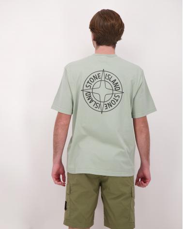 TEE SHIRT STONE ISLAND 21000   S0284 0055 VERT