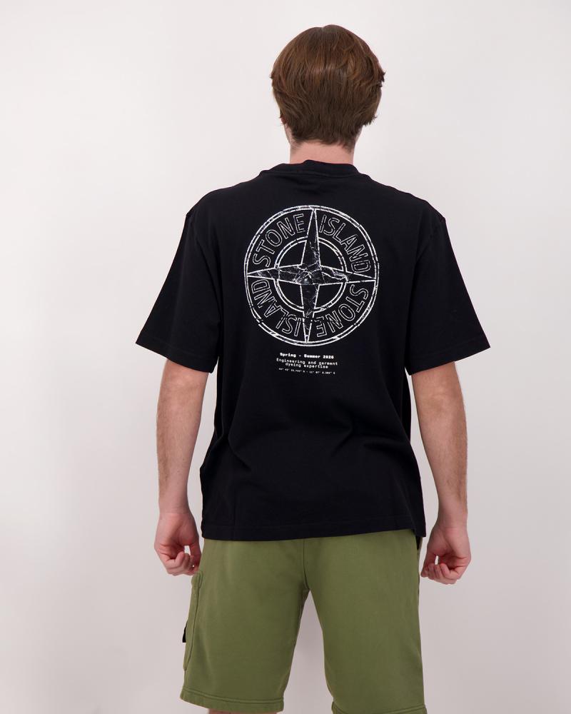 TEE SHIRT STONE ISLAND 21000001 S085  0029 NOIR