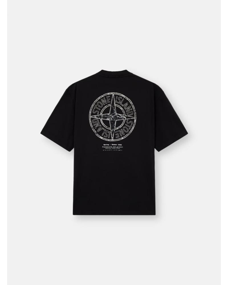 TEE SHIRT STONE ISLAND 21000001 S085  0029 NOIR