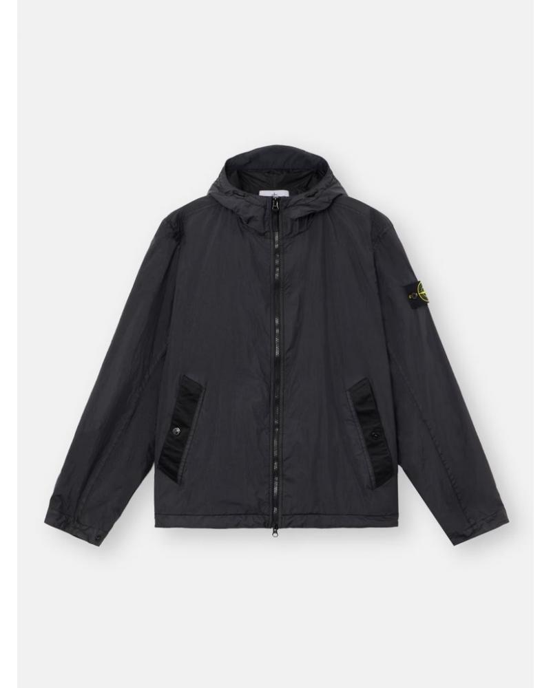 BLOUSON STONE ISLAND 41000010029  CRINKLE REPS NOIR
