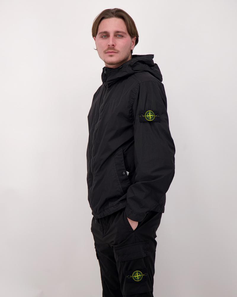 BLOUSON STONE ISLAND 41000010029  CRINKLE REPS NOIR