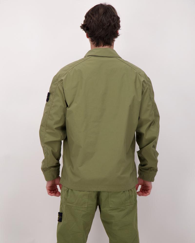 JACKET STONE ISLAND 4100041 005G VERT MILITAIRE