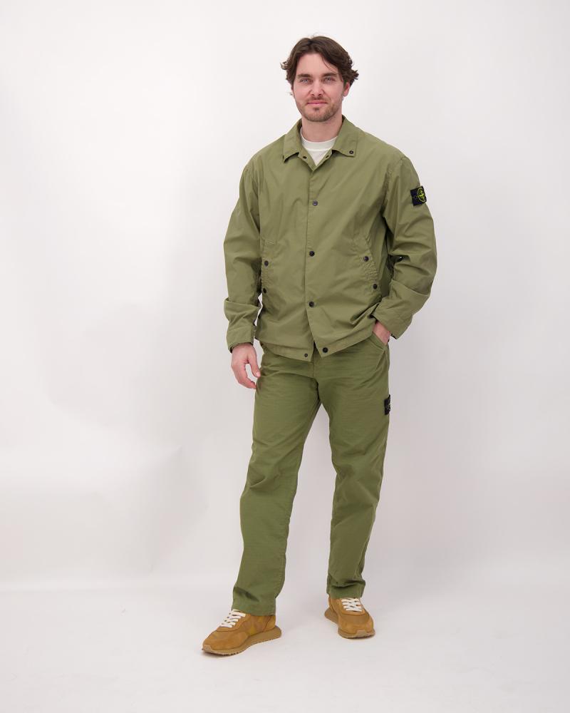 JACKET STONE ISLAND 4100041 005G VERT MILITAIRE