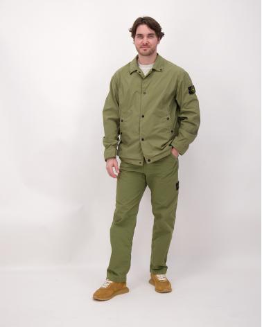JACKET STONE ISLAND 4100041 005G VERT MILITAIRE