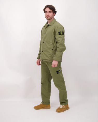 JACKET STONE ISLAND 4100041 005G VERT MILITAIRE
