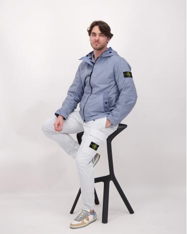 BLOUSON STONE ISLAND 4100001 0024  BLEUCRINKLE REPS NY