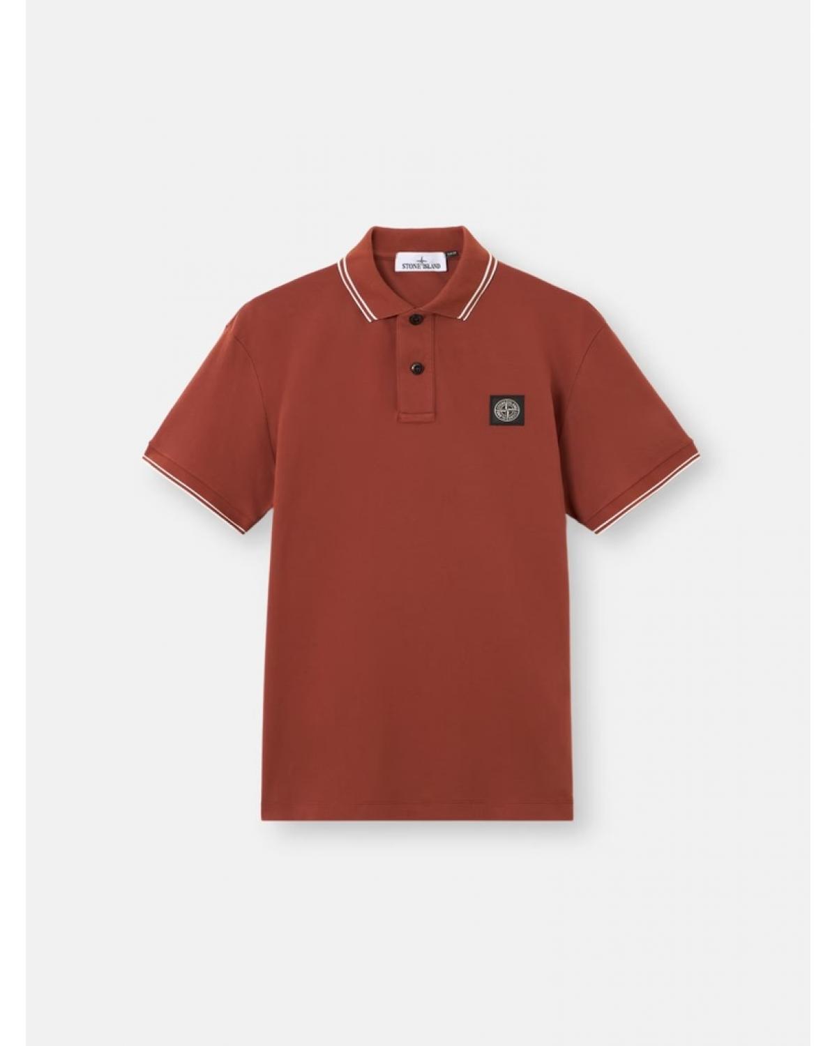 POLO STONE ISLAND 2200010  0015 RED Bordeaux