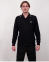 POLO ML STONE ISLAND 2200012 0017 0029 NOIR