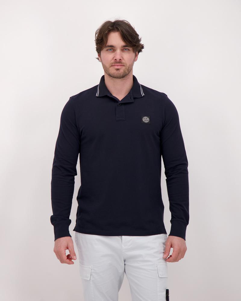 POLO ML STONE ISLAND 2200012 0017 0020 MARINE
