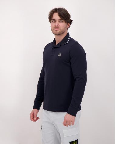 POLO ML STONE ISLAND 2200012 0017 0020 MARINE